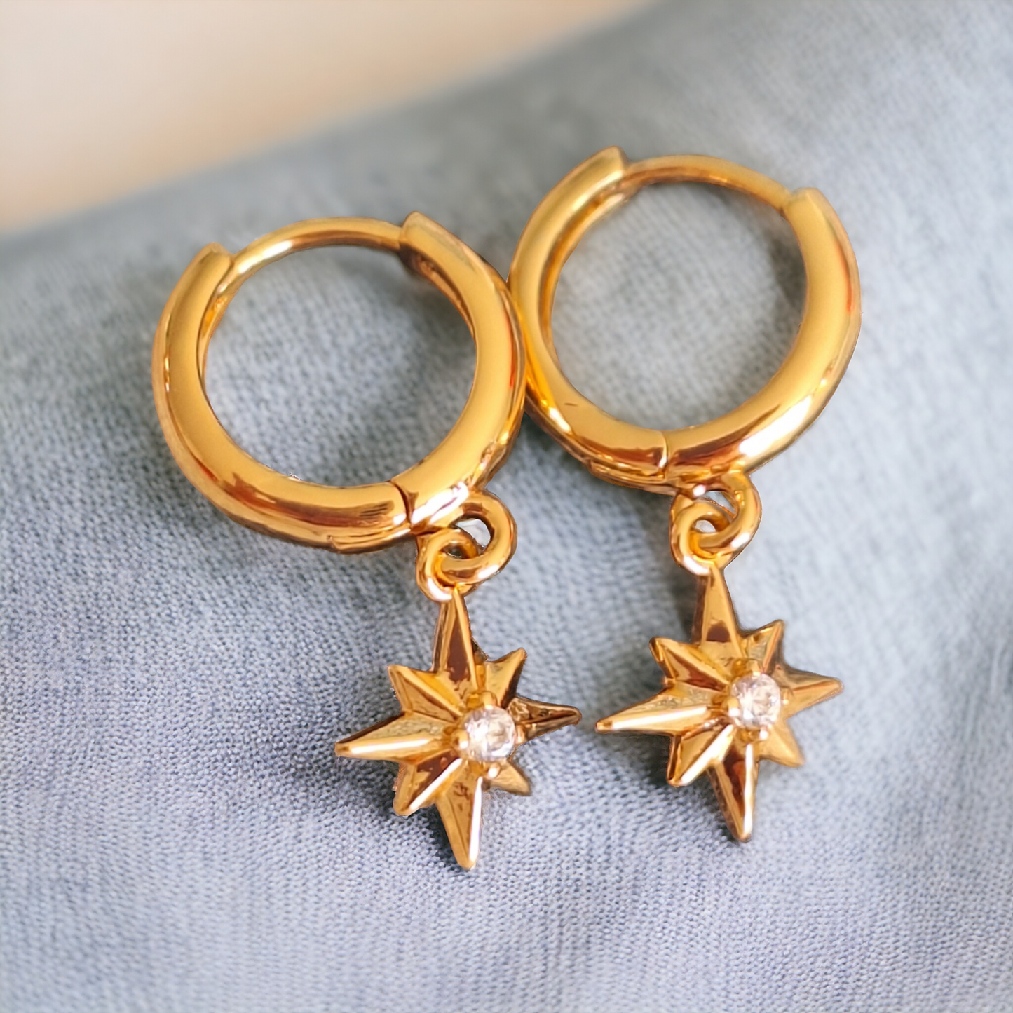 Aretes Luz Color Oro