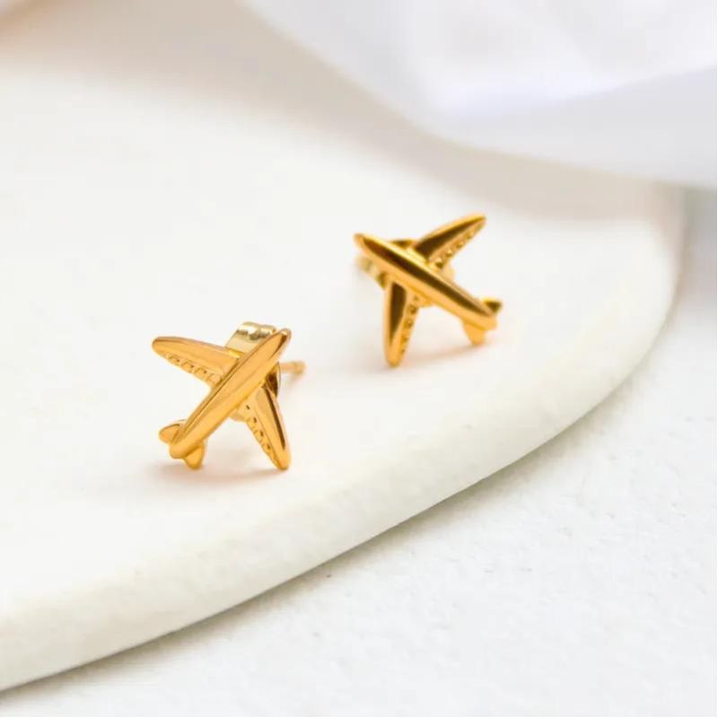 Aretes Magdalena Color Oro