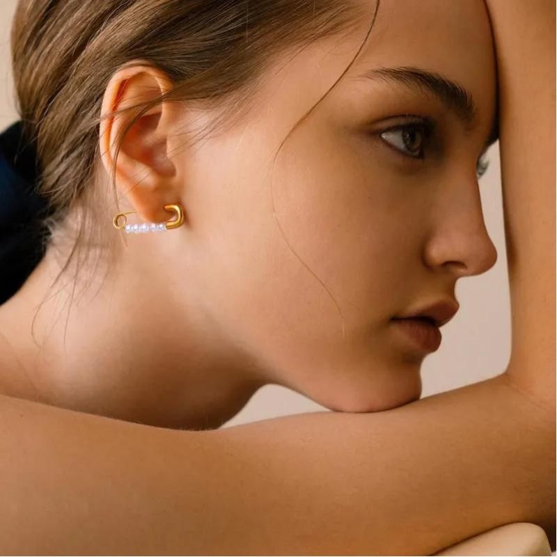 Aretes Paula Color Oro