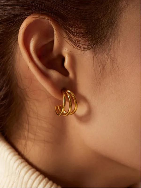 Aretes Raquel Color Oro