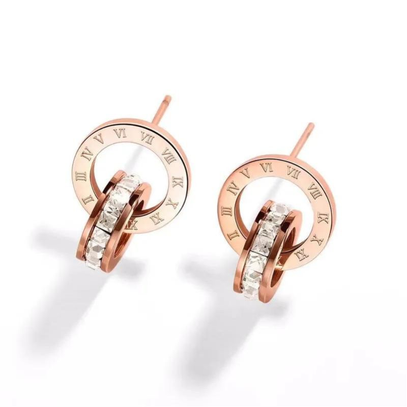Aretes Nora Reloj Retro