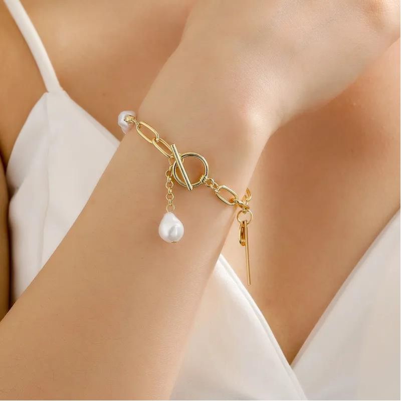Pulsera Sara Color Oro