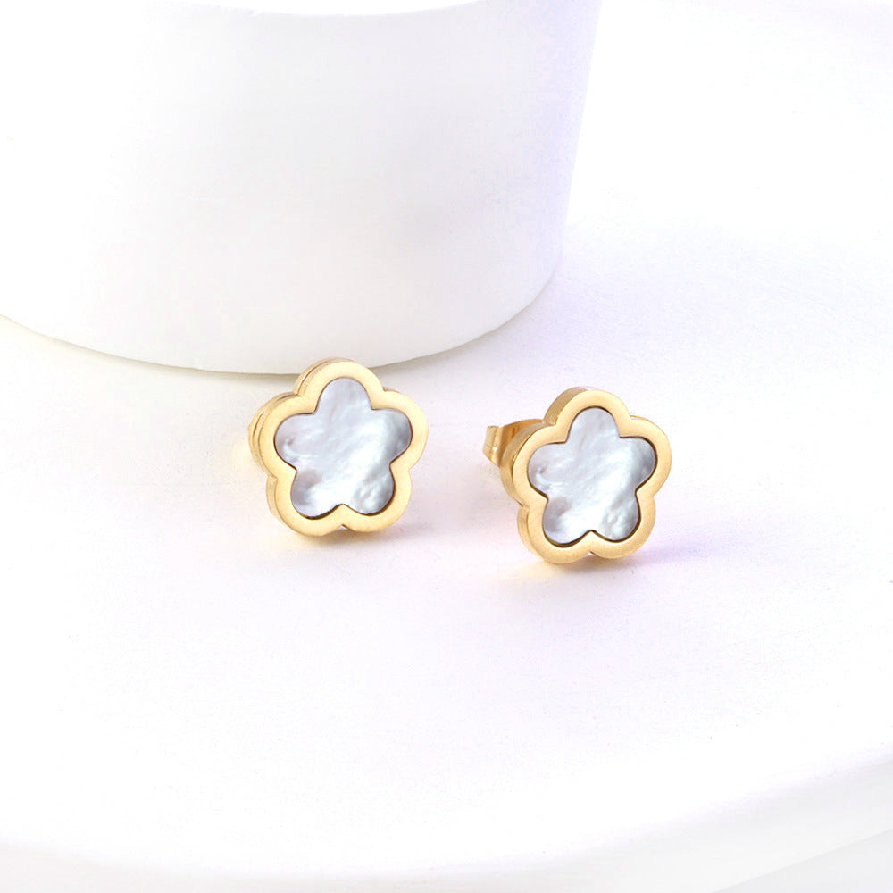 Aretes Lara Flor Dorada