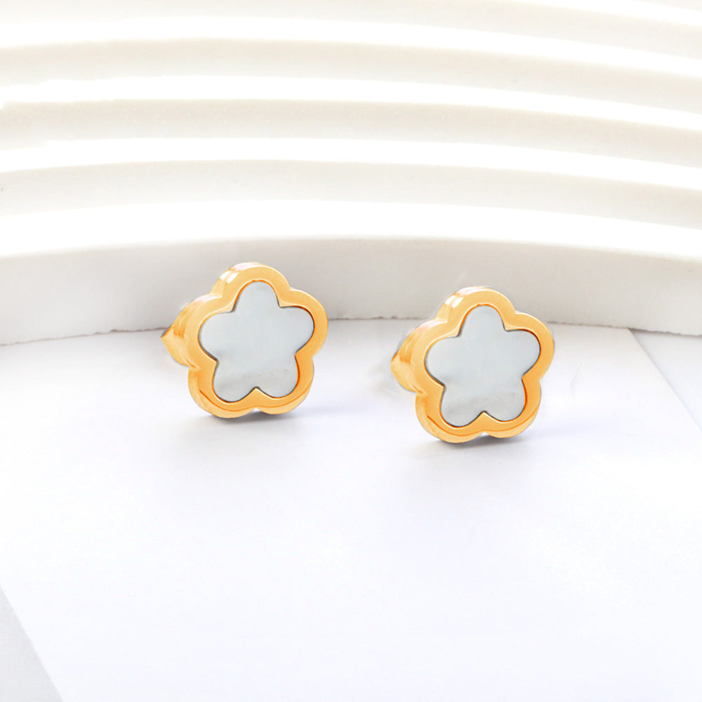 Aretes Lara Flor Dorada