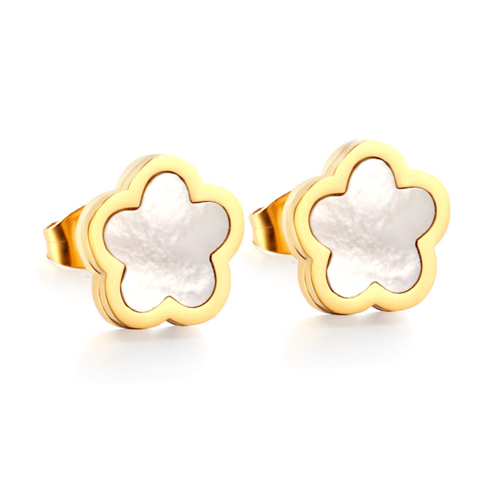 Aretes Lara Flor Dorada