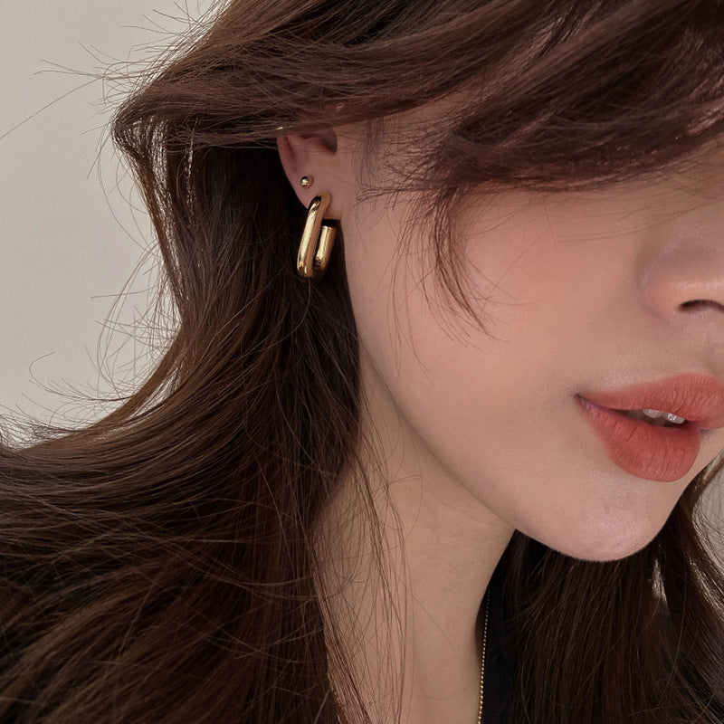 Aretes Valentina Color Oro