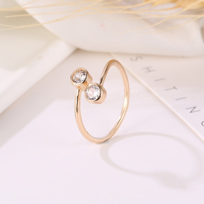 Anillo Asunción Color Oro Rosa