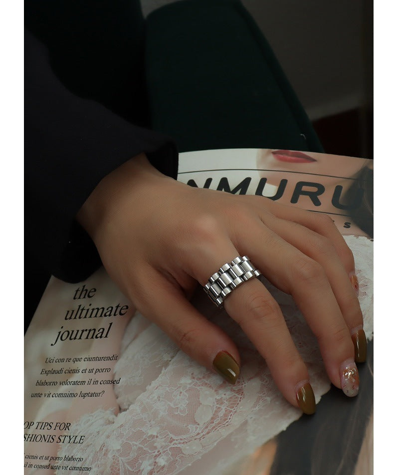 Anillo Nerea De Eslabones