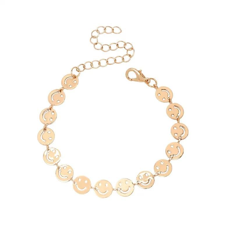 Pulsera Noah Caritas Sonrientes Color Oro Y Plata