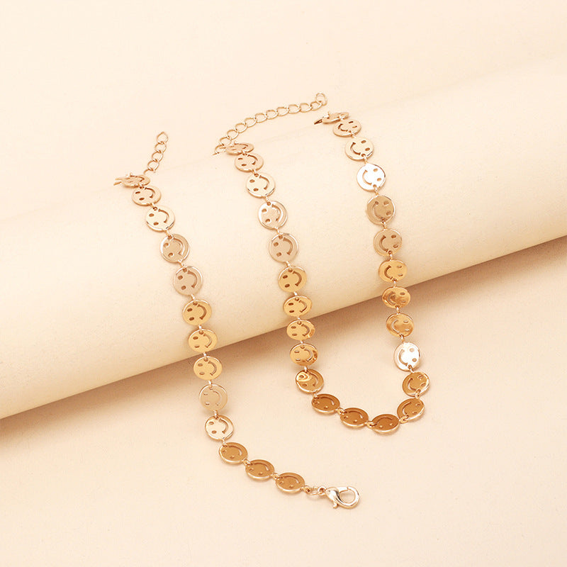 Pulsera Noah Caritas Sonrientes Color Oro Y Plata