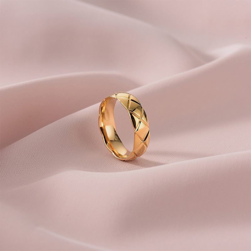 Anillo Gabriela Moderno Estilo Lingge