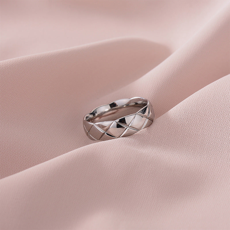 Anillo Gabriela Moderno Estilo Lingge