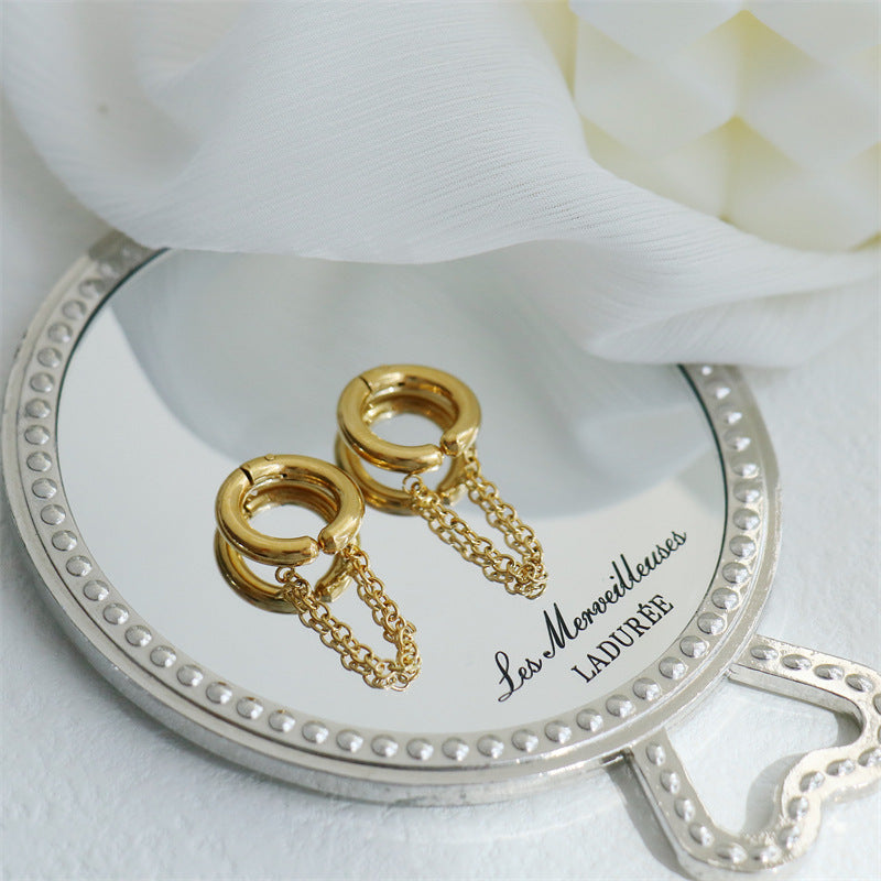Aretes Aixa Color Oro