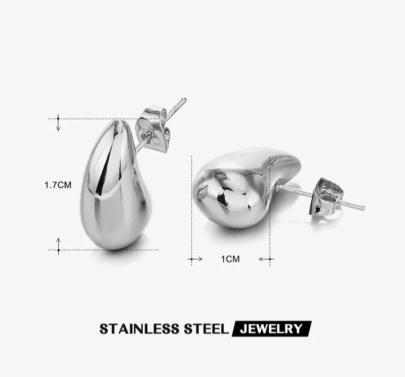 Aretes Etelvina Color Plata