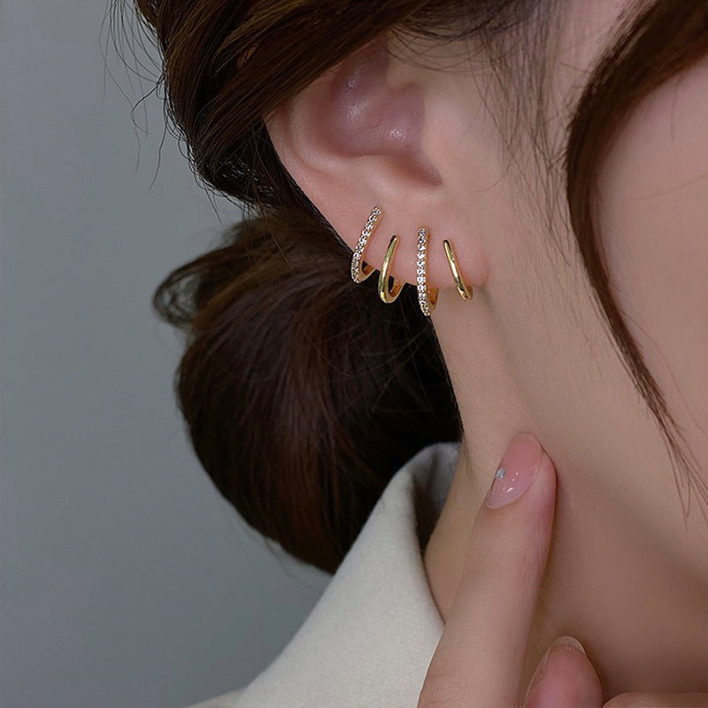 Aretes Guiomar Color Oro