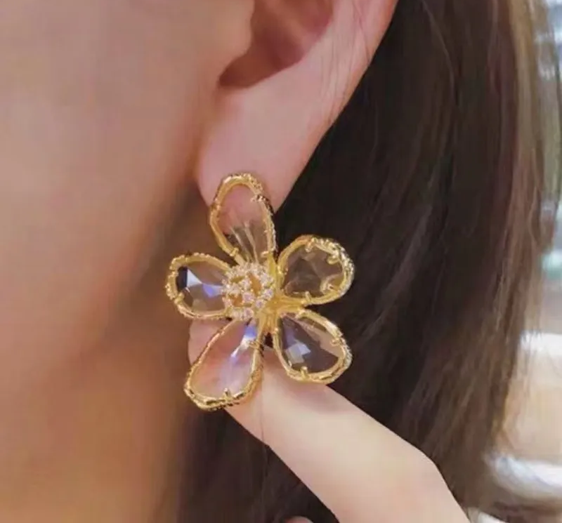 Aretes Jade Color Oro