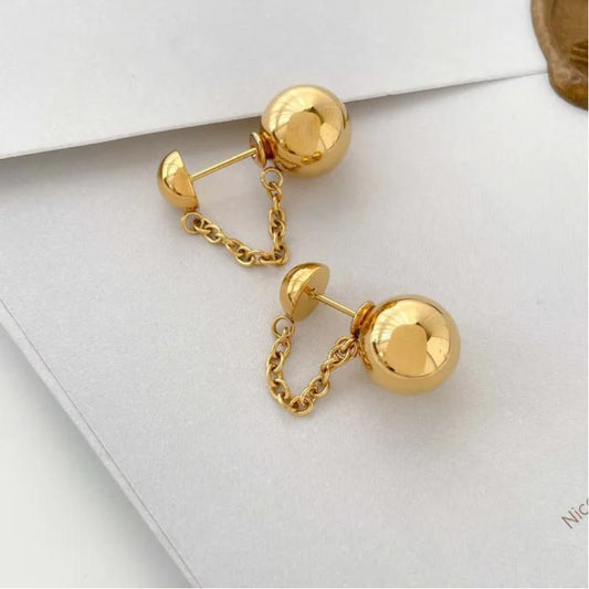 Aretes Noemí Color Oro