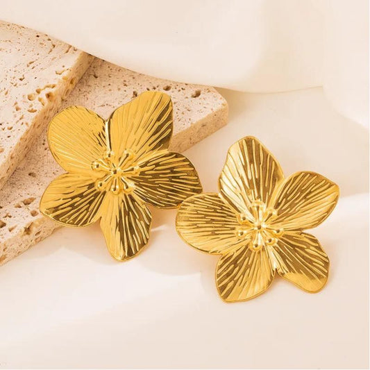 Aretes Raisa Color Oro