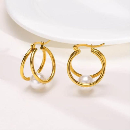 Aretes Salomé Color Oro